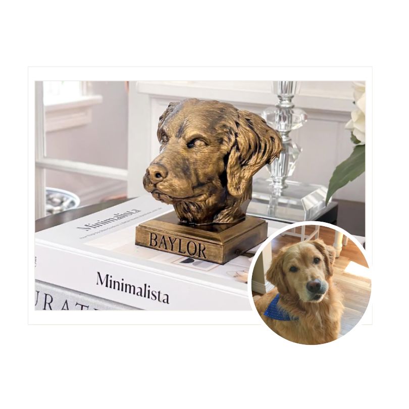 Repeat Order – Custom Dog Statue Reprint | Everpaw Co.