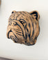 Wall Mounted English Bulldog Head Art - Everpaw Co